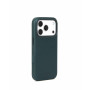 Mujjo Troubadour Lederhülle für Apple iPhone 18 Pro / 17 Pro, MagSafe, Obsidiangrün