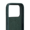 Mujjo Troubadour Lederhülle für Apple iPhone 18 Pro / 17 Pro, MagSafe, Obsidiangrün