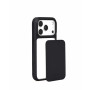 Mujjo Troubadour Modular Lederhülle für Apple iPhone 18 Pro / 17 Pro, MagSafe, schwarz