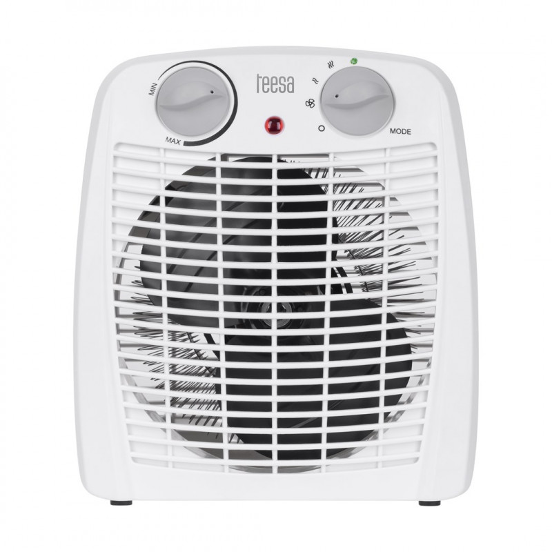 Teesa TSA8059 Heizlüfter, 0,8/1,2/2 kW, weiß