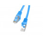 Lanberg PCF6-10CC-0025-B Cat6 F/UTP Patchkabel, 0,25 m, blau