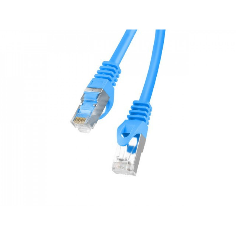 Lanberg PCF6-10CC-0050-B Cat6 F/UTP Patchkabel, 0,5 m, blau