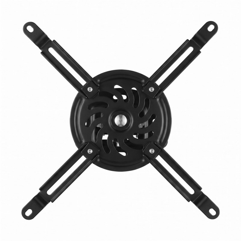 Maclean MC-200 B Deckenhalterung für Projektoren, 54–320 mm, bis 13,5 kg, schwarz