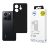 3MK Matt Case Pro Hülle für Xiaomi Redmi Note 14 4G, schwarz
