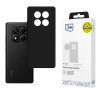 3MK Matt Case Pro Hülle für Xiaomi Redmi Note 14 Pro 4G, schwarz