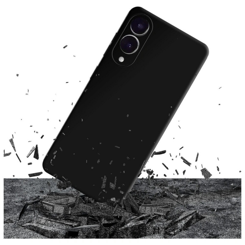 3MK Matt Case Pro Handyhülle für Samsung Galaxy S25 Edge, schwarz