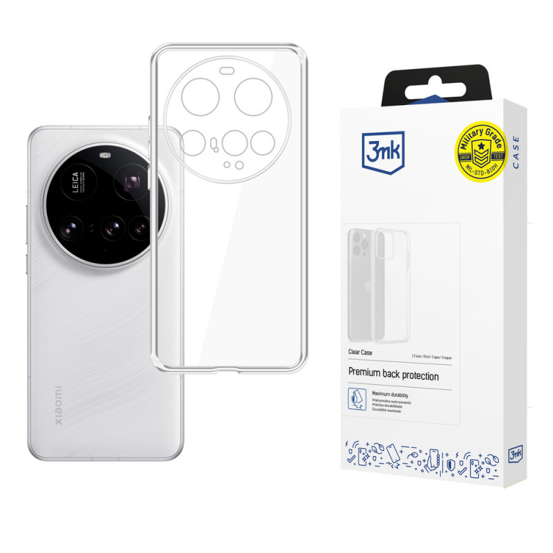 3MK Clear Case Hülle für Xiaomi 15 Ultra, transparent