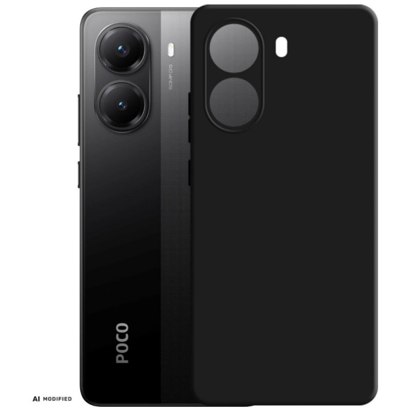 3MK Matt Case Pro Handyhülle für Poco X7 Pro 5G, schwarz