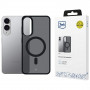 3MK Smoke MagCase Handyhülle für Samsung Galaxy S25 Edge, schwarz