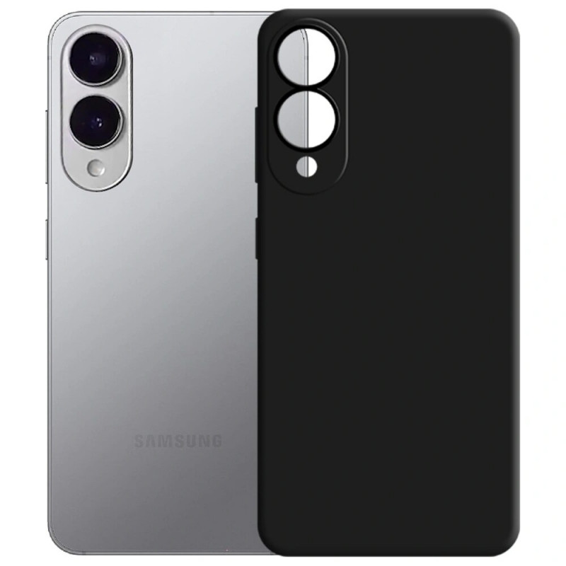 3MK Silikonhülle für Samsung Galaxy S25 Edge, schwarz