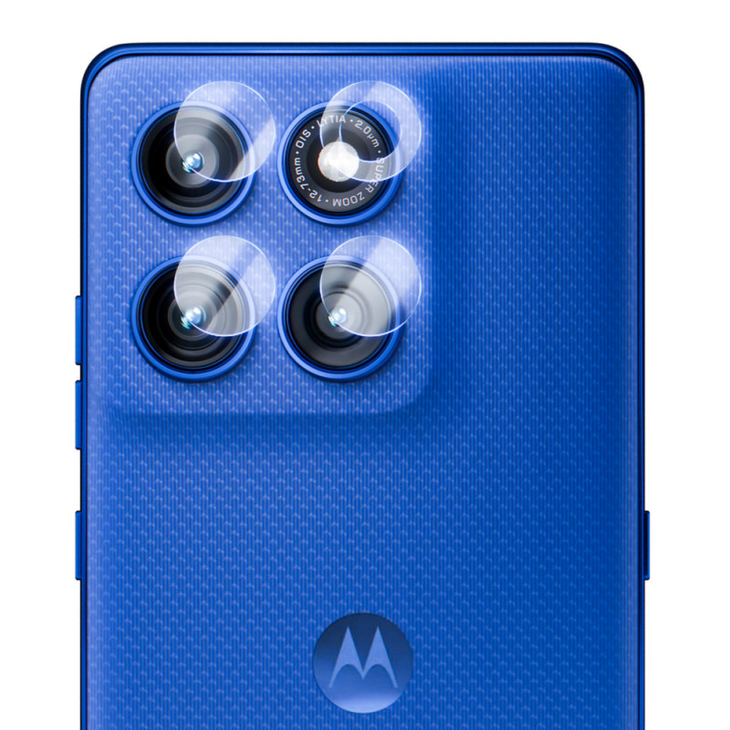 3MK Lens Protection Hybridglas für die Kameralinse des Motorola Edge 60 Pro (4 Stk.)