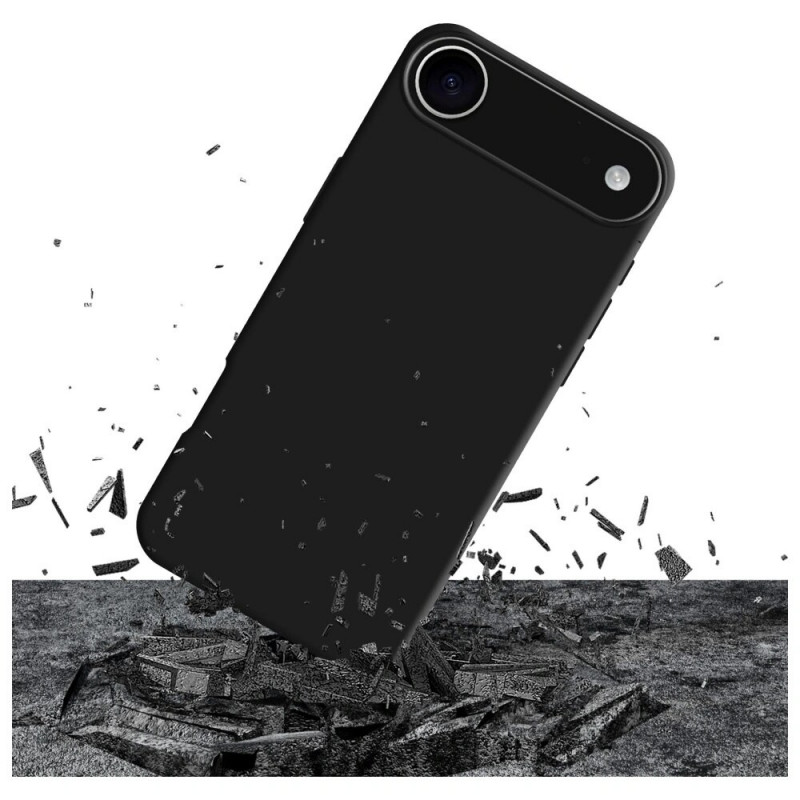 3mk Matt Case Pro Hülle für Apple iPhone Air, mattschwarz