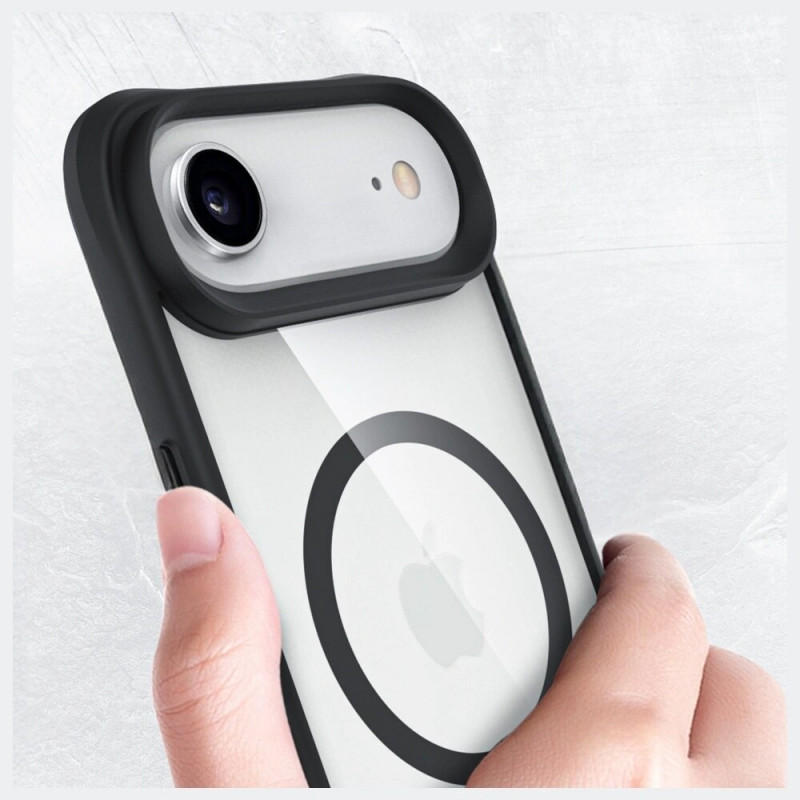3mk Satin Armor MagCase Hülle für Apple iPhone Air, weiß