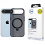 3mk Smoke Case Mag&Stand Hülle für Apple iPhone Air, schwarz