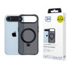 3mk Smoke Case Mag&Stand Hülle für Apple iPhone Air, schwarz