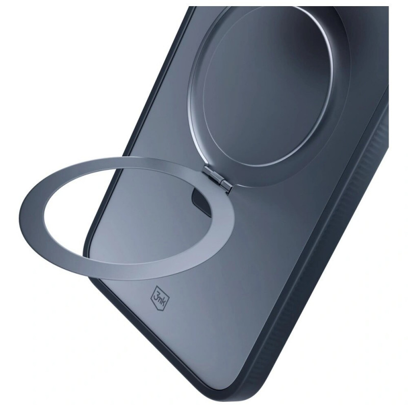 3mk Smoke Case Mag&Stand Hülle für Apple iPhone Air, schwarz