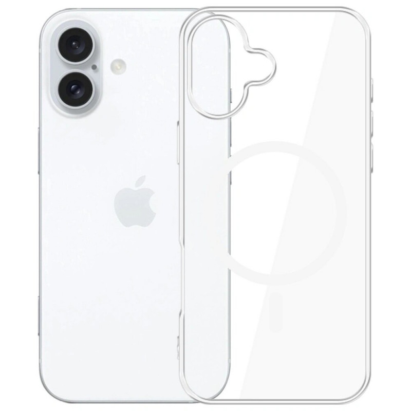 3MK Clear MagCase Hülle für Apple iPhone 17, transparent
