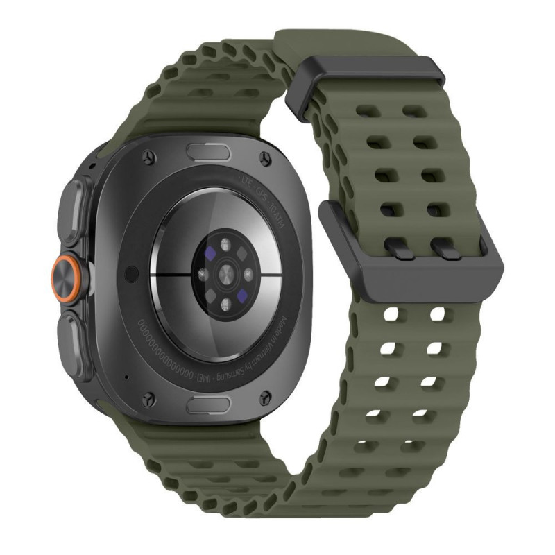 Tech-Protect Iconband Pro Uhrenarmband für Samsung Galaxy Watch Ultra 1 / 2 (2024-2026), 47 mm, Militärgrün