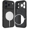 Tech-Protect Silicone MagSafe Hülle für Apple iPhone 17 Pro Max, schwarz