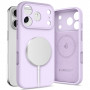 Tech-Protect Silicone MagSafe Hülle für Apple iPhone 17 Pro, mauve, THP4521