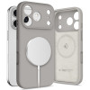 Tech-Protect Silicone MagSafe Hülle für Apple iPhone 17 Pro, steingrau