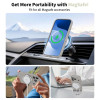 Tech-Protect Silicone MagSafe Hülle für Apple iPhone 17 Pro, steingrau