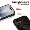 Tech-Protect MagHybrid MagSafe Hülle für Apple iPhone 17, schwarz/rot