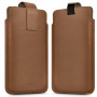 Tech-Protect SM65 universelle Handytasche, 6,0-6,9 Zoll, Öko-Leder, braun