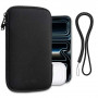 Tech-Protect SM70 universelle Handytasche, 6,0-7,2 Zoll, Neopren, mit Umhängeband, schwarz
