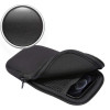 Tech-Protect SM70 universelle Handytasche, 6,0-7,2 Zoll, Neopren, mit Umhängeband, schwarz