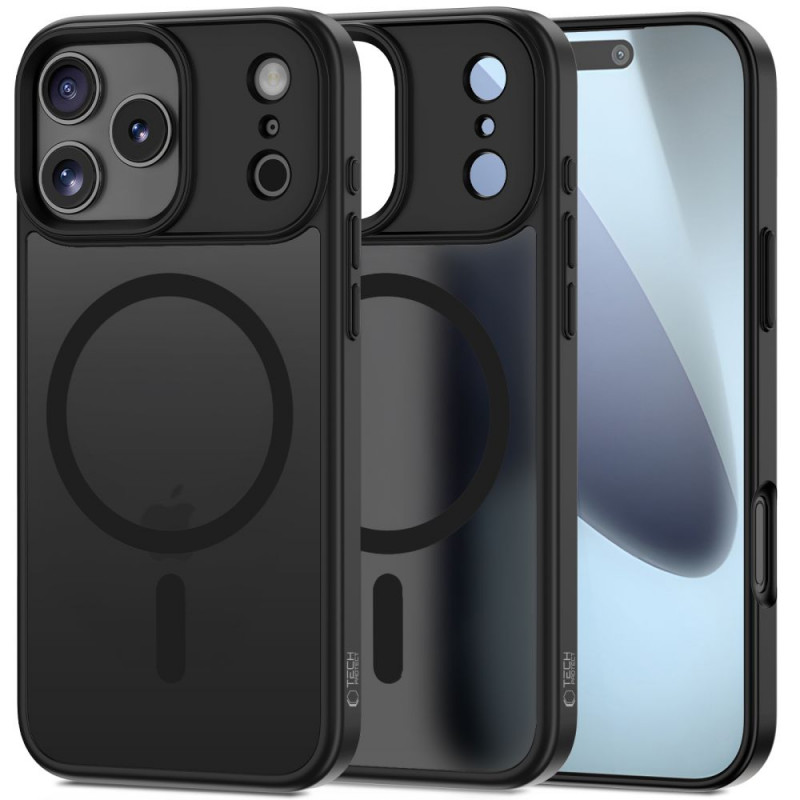 Tech-Protect Matt MagSafe Hülle für Apple iPhone 17 Pro, mattschwarz