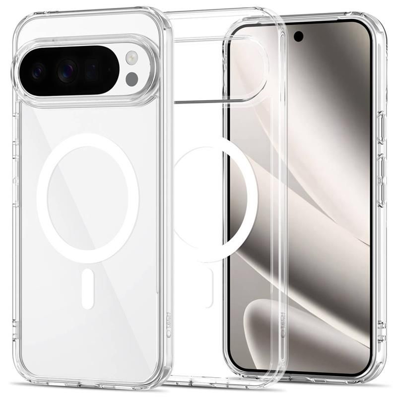 Tech-Protect FlexAir Hybrid MagSafe Hülle für Google Pixel 10 / 10 Pro, transparent