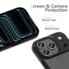 Tech-Protect MagMat THP4789 Hülle für Apple iPhone 17 Pro, Matt Schwarz