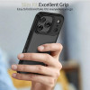 Tech-Protect MagMat THP4789 Hülle für Apple iPhone 17 Pro, Matt Schwarz
