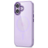 Tech-Protect MagMat MagSafe Hülle für Apple iPhone 17, Lavendel/transparent