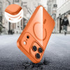 Tech-Protect MagMat MagSafe Hülle für Apple iPhone 17 Pro, Kosmisch-Orange/transparent, THP4752