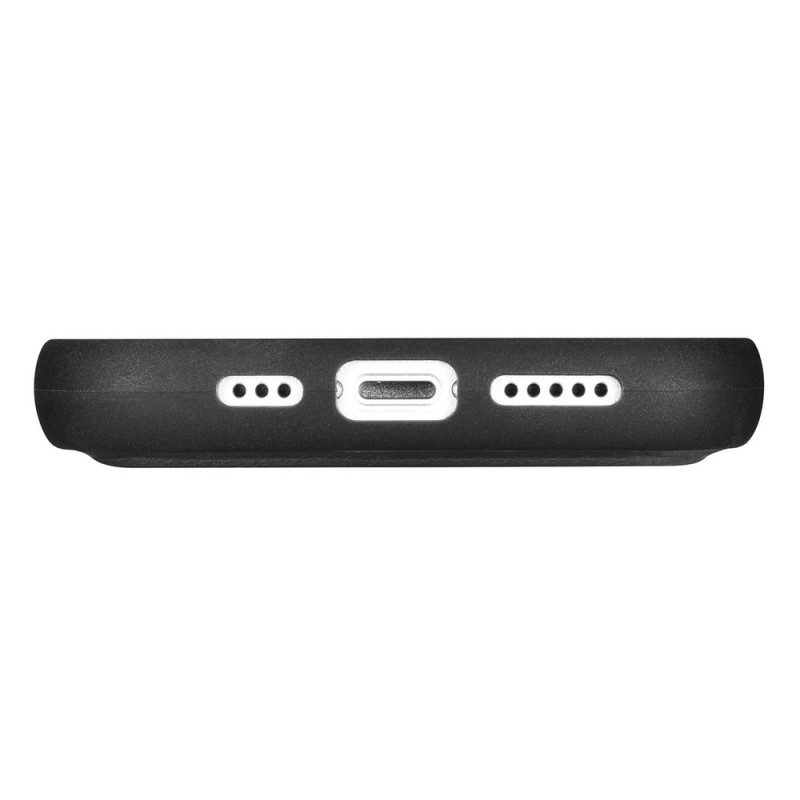 iCarer Oil Wax Wallet Case 2in1 Leder-Klapphülle für iPhone 14 Plus, Anti-RFID, schwarz (WMI14220723-BK)