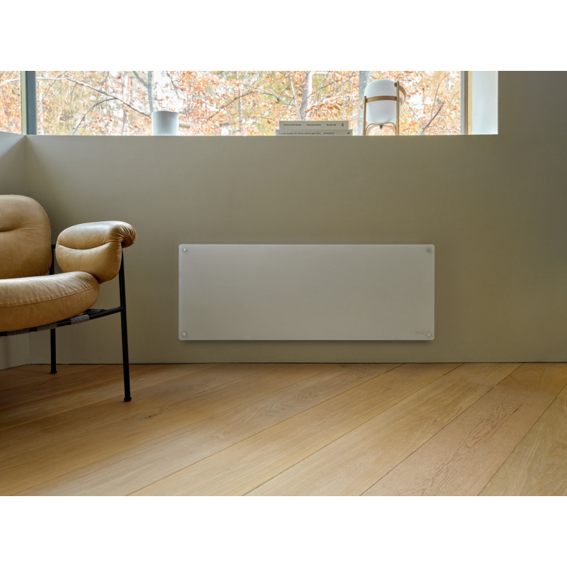 Mill Glass Smart WiFi Paneelheizkörper Gen. 4 GL1300WIFI4, 1300 W, weiß