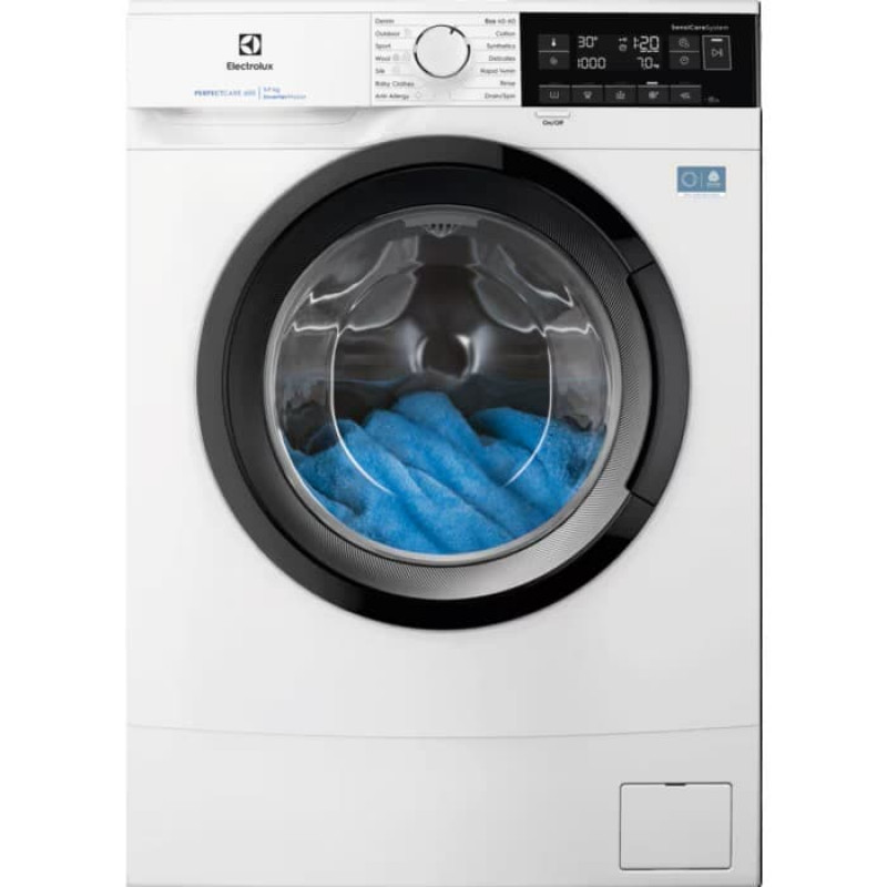 Electrolux EWS6327DE 600 Serie SensiCare Frontlader-Waschmaschine, 7 kg, Weiß