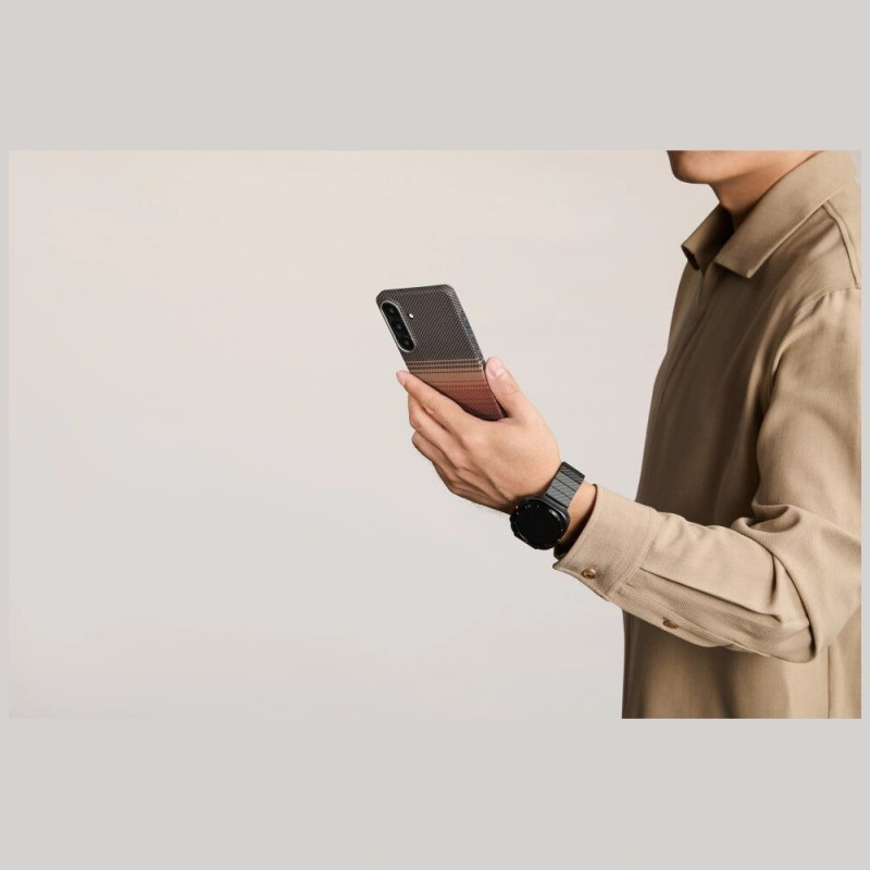 PITAKA Edge Case MagSafe Hülle für Samsung Galaxy S26+, Sunset