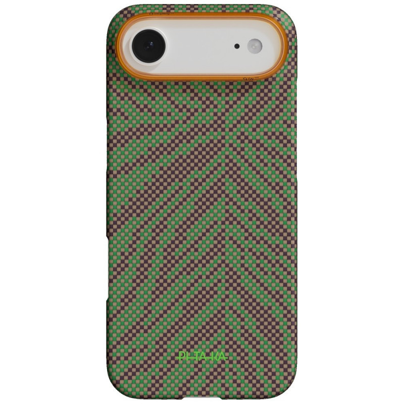 PITAKA Edge Case Breath of Veins Hülle für Apple iPhone Air, sprout surge