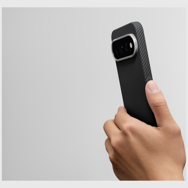 PITAKA Edge Case Hülle für Google Pixel 11 Pro XL, schwarz-grau