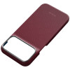 PITAKA Edge Case Argyle MagSafe Hülle für Apple iPhone 18 Pro Max / 17 Pro Max, burgunderrot