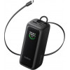 Belkin UltraCharge Smart Display Power Powerbank BPB042HQBK, PD 120 W, einziehbares USB-C-Kabel