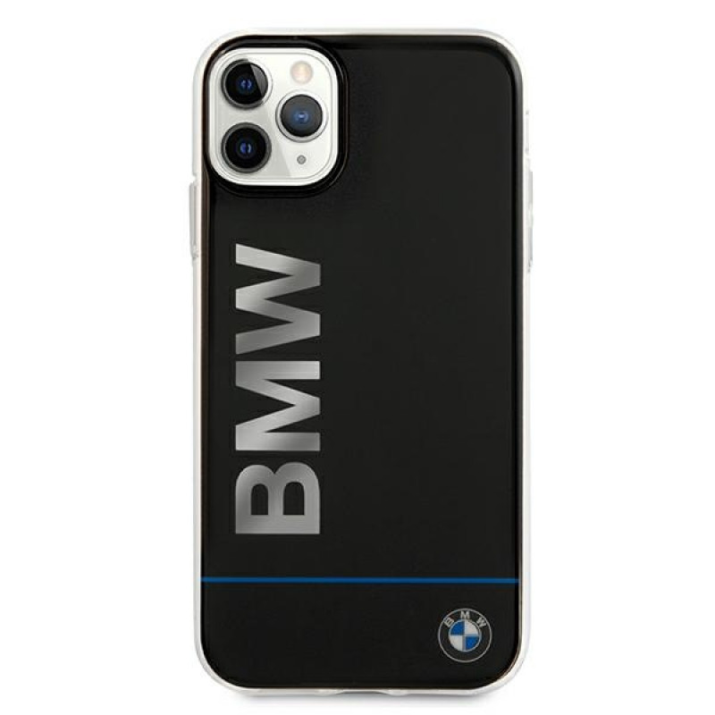 BMW BMHCN58PCUBBK Apple iPhone 11 Pro Hardcase Signature Printed Logo, Schwarz