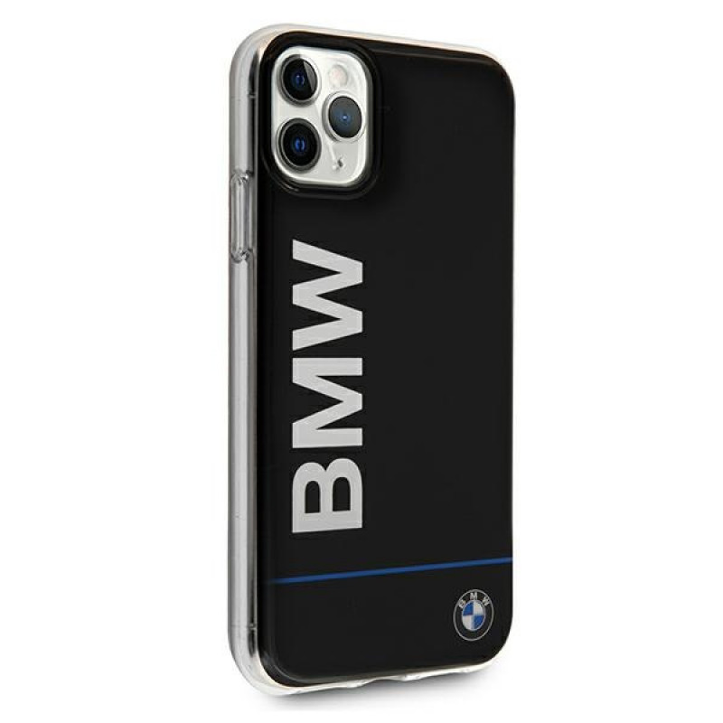 BMW BMHCN58PCUBBK Apple iPhone 11 Pro Hardcase Signature Printed Logo, Schwarz