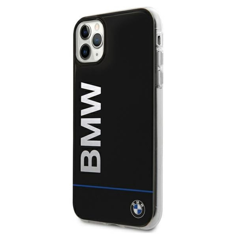 BMW BMHCN65PCUBBK Apple iPhone 11 Pro Max Hardcase Signature Printed Logo, Schwarz