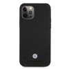 BMW BMHCP12MRSWPK Apple iPhone 12 / 12 Pro Hardcase Leather Perforate, Schwarz