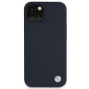 BMW BMHCP13SSILNA Apple iPhone 13 mini Hardcase Hülle Silicone Signature, Marineblau
