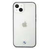 BMW BMHCP13SPCUMRBK Apple iPhone 13 mini Hardcase Hülle Signature Collection, Transparent